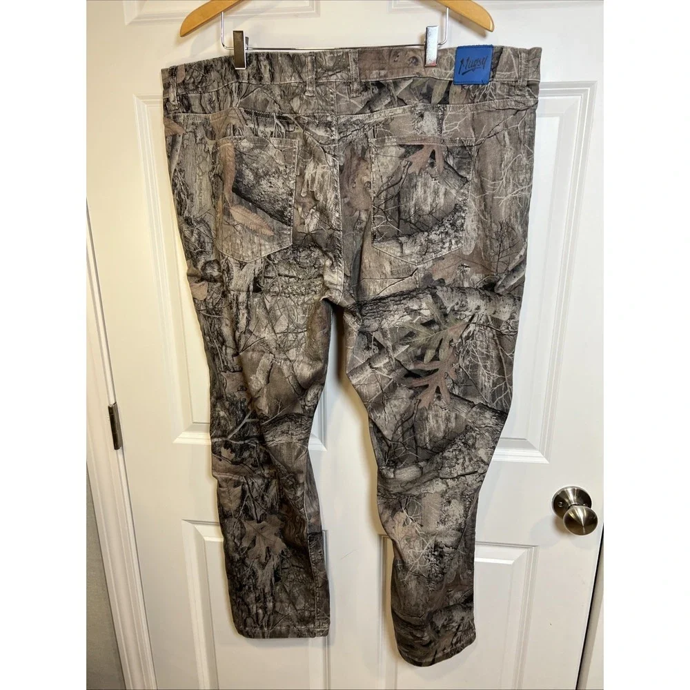 Mugsy RealTree Camo Mens Stretch Straight Baggy Pants 44x30 Special Edition EUC - Picture 3 of 16